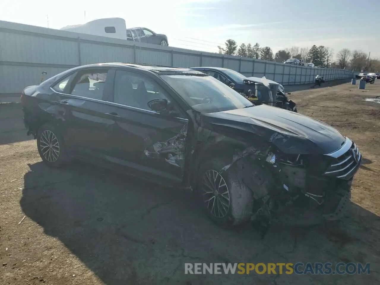4 Photograph of a damaged car 3VWE57BUXKM070960 VOLKSWAGEN JETTA 2019
