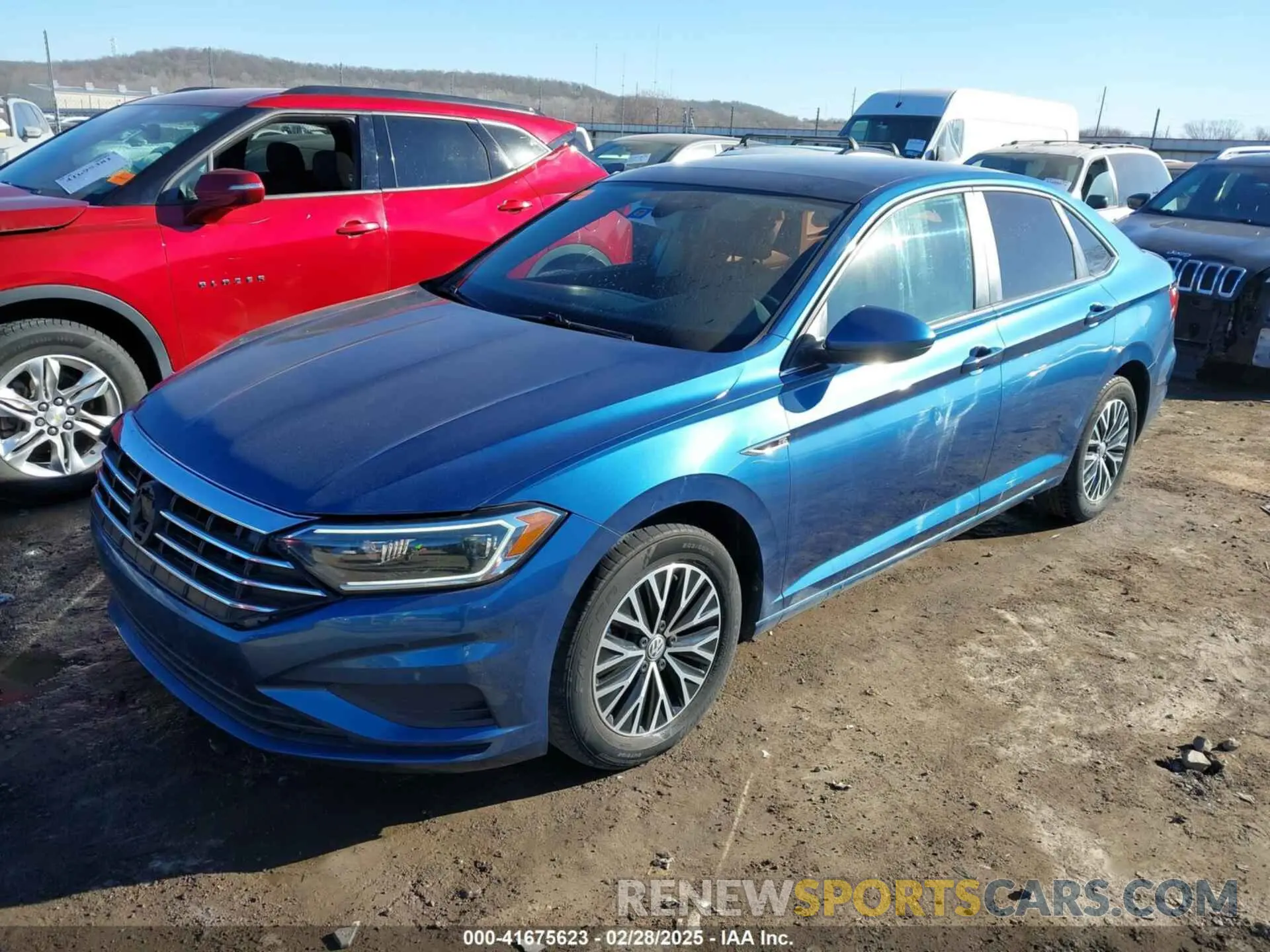2 Photograph of a damaged car 3VWE57BUXKM089489 VOLKSWAGEN JETTA 2019