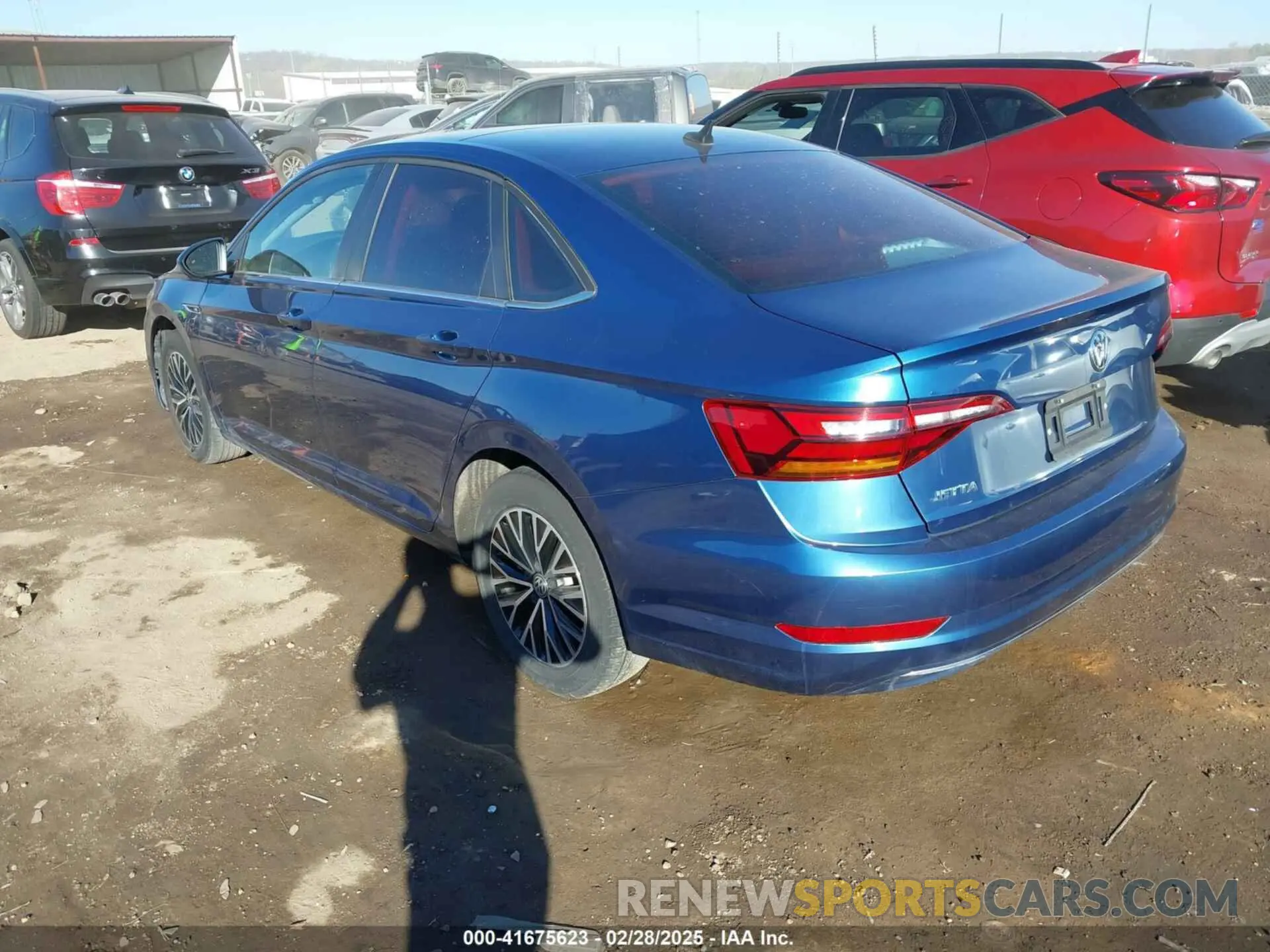 3 Photograph of a damaged car 3VWE57BUXKM089489 VOLKSWAGEN JETTA 2019