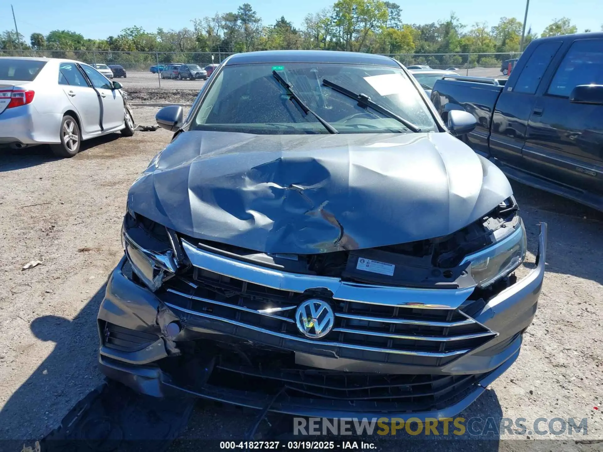 12 Photograph of a damaged car 3VWE57BUXKM242727 VOLKSWAGEN JETTA 2019