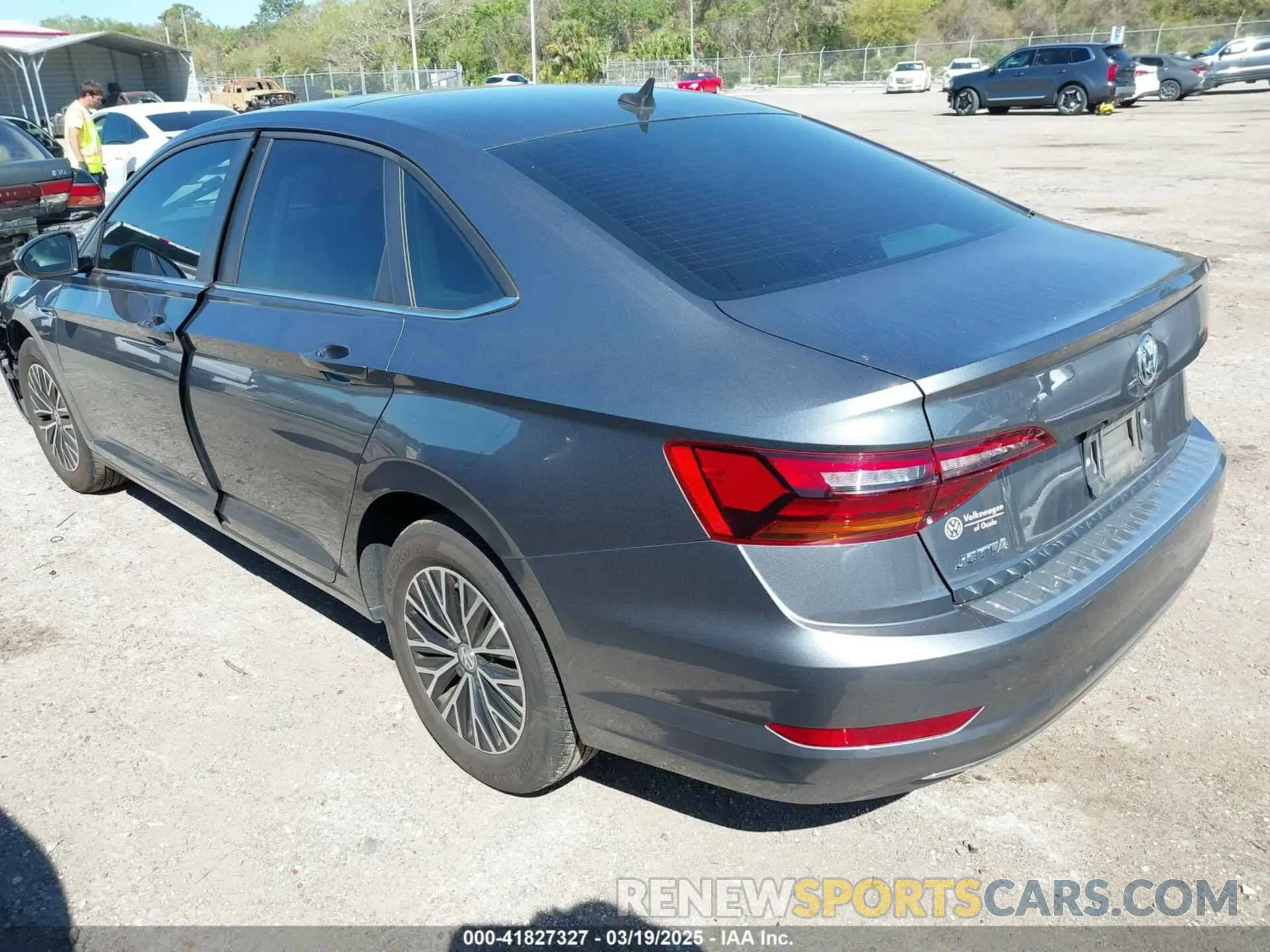 3 Photograph of a damaged car 3VWE57BUXKM242727 VOLKSWAGEN JETTA 2019