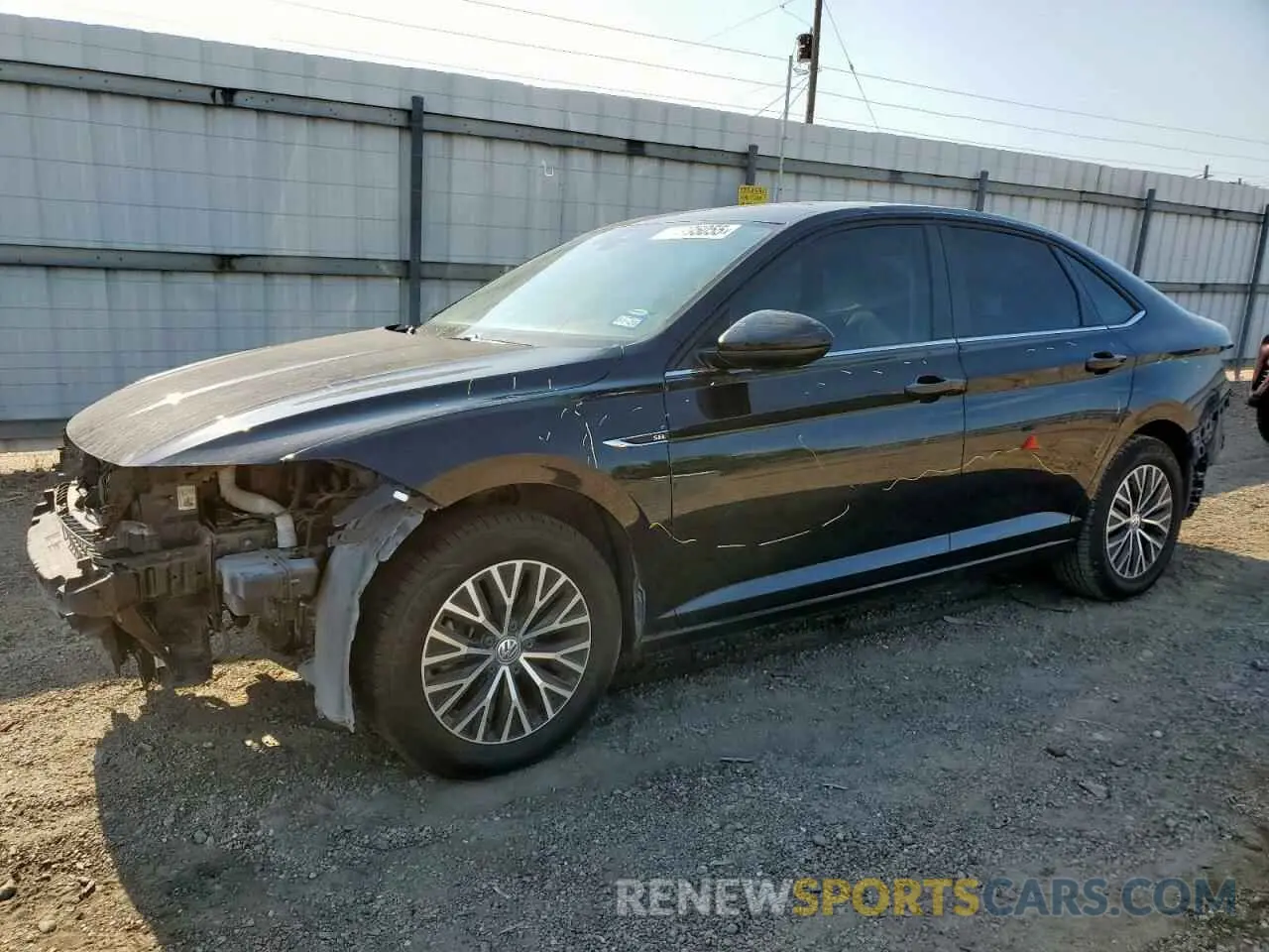 1 Photograph of a damaged car 3VWEB7BU0KM259867 VOLKSWAGEN JETTA 2019