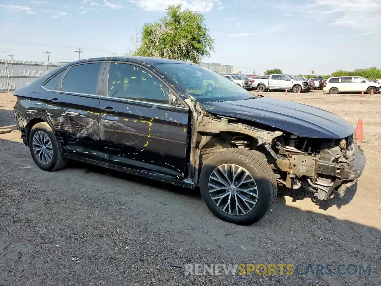 4 Photograph of a damaged car 3VWEB7BU0KM259867 VOLKSWAGEN JETTA 2019