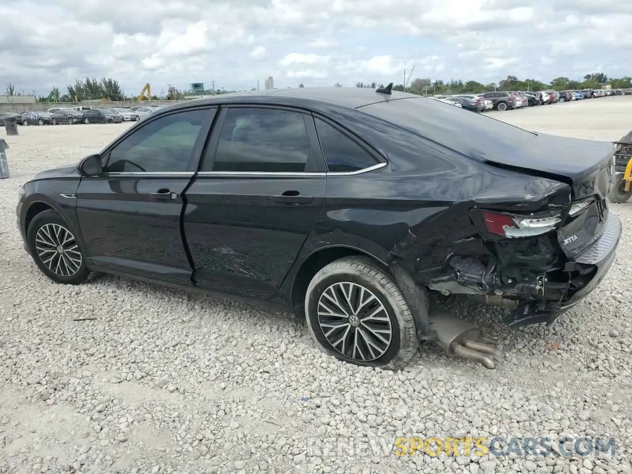 2 Photograph of a damaged car 3VWEB7BU8KM217902 VOLKSWAGEN JETTA 2019