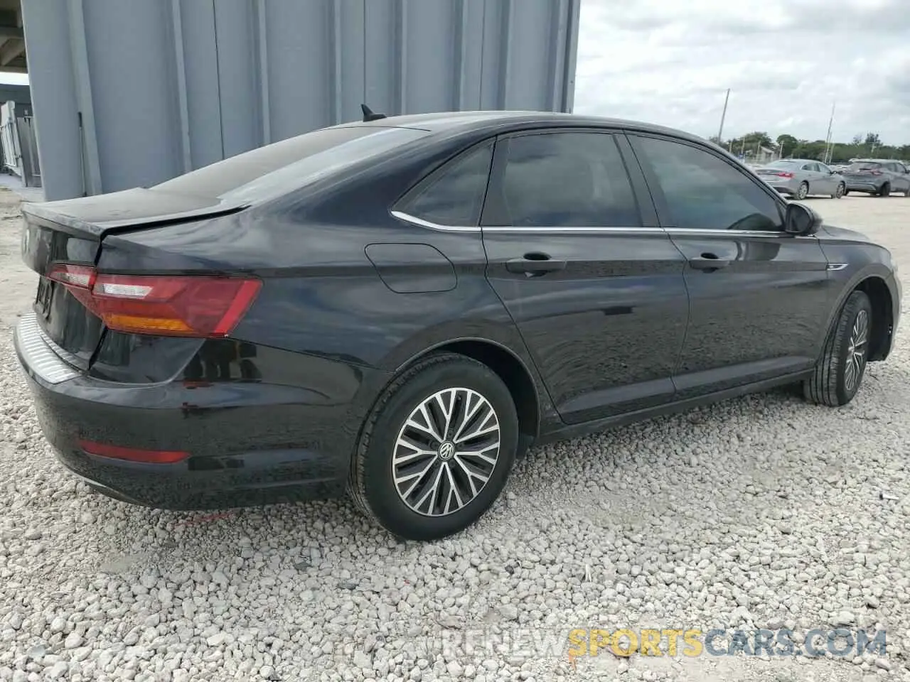 3 Photograph of a damaged car 3VWEB7BU8KM217902 VOLKSWAGEN JETTA 2019