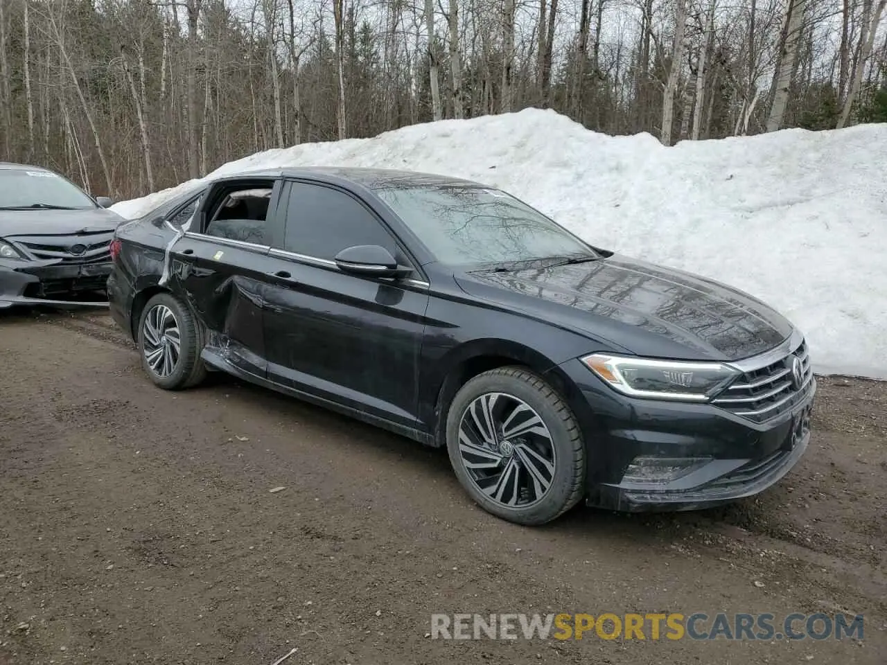 4 Photograph of a damaged car 3VWG57BU0KM125232 VOLKSWAGEN JETTA 2019