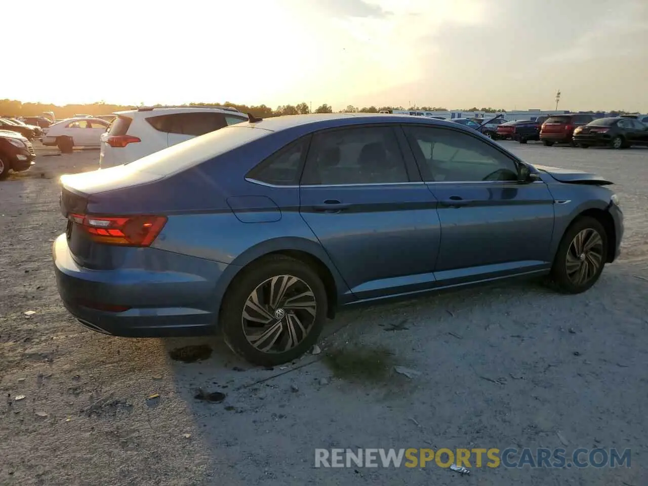 3 Photograph of a damaged car 3VWG57BU2KM174450 VOLKSWAGEN JETTA 2019