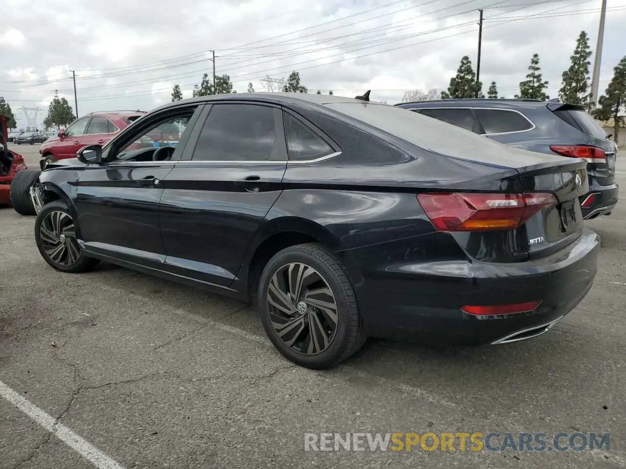 2 Photograph of a damaged car 3VWG57BU7KM228888 VOLKSWAGEN JETTA 2019