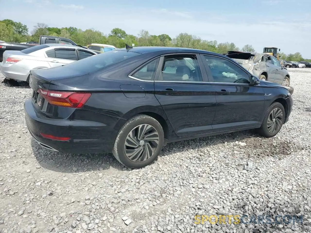 3 Photograph of a damaged car 3VWG57BU7KM253869 VOLKSWAGEN JETTA 2019