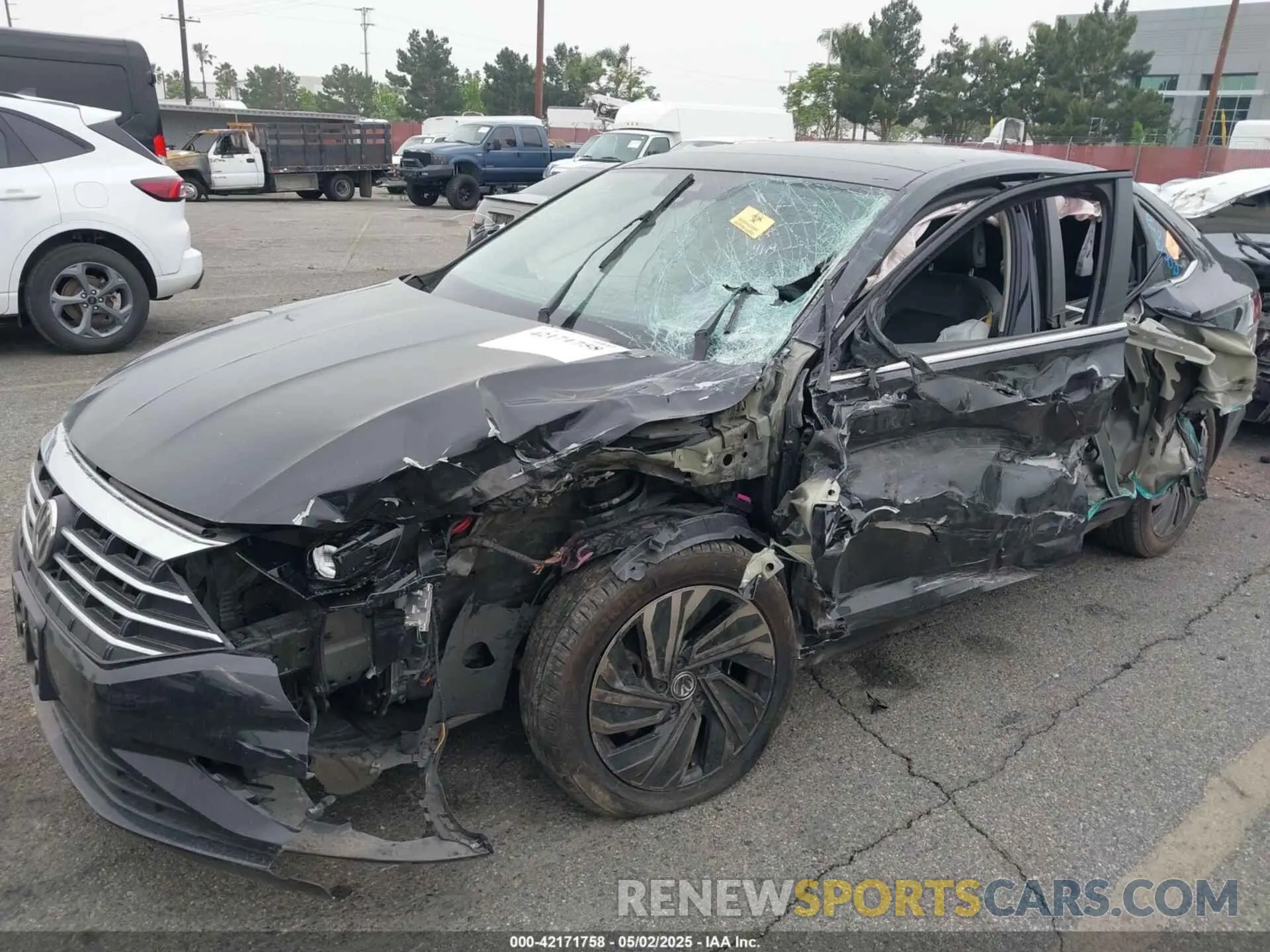 6 Photograph of a damaged car 3VWG57BU8KM087653 VOLKSWAGEN JETTA 2019