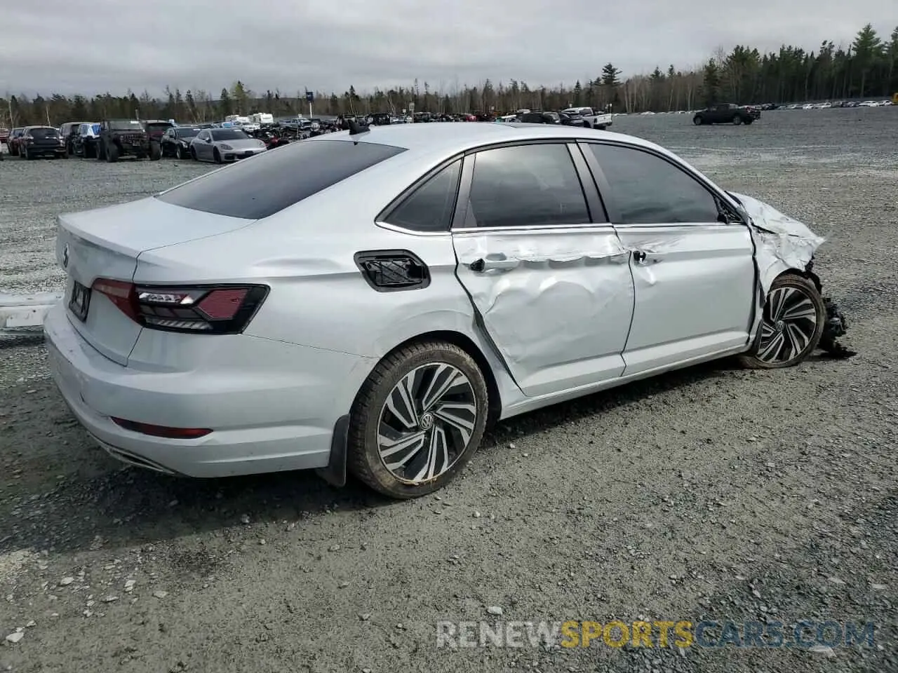 3 Photograph of a damaged car 3VWG57BU8KM089709 VOLKSWAGEN JETTA 2019