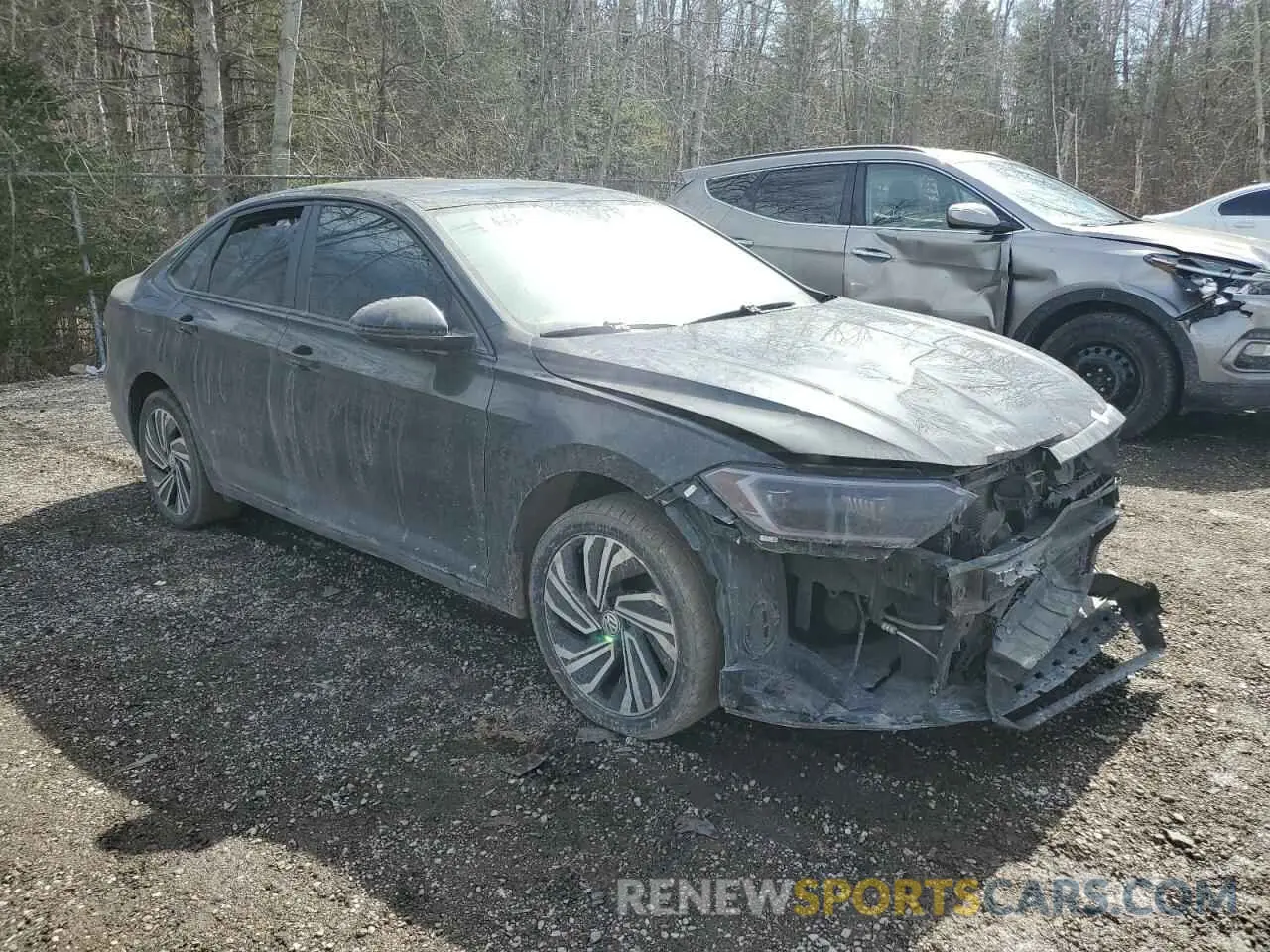 4 Photograph of a damaged car 3VWG57BUXKM075696 VOLKSWAGEN JETTA 2019
