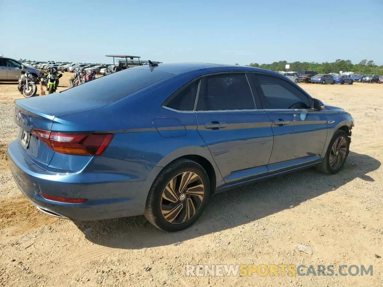 3 Photograph of a damaged car 3VWG57BUXKM083944 VOLKSWAGEN JETTA 2019