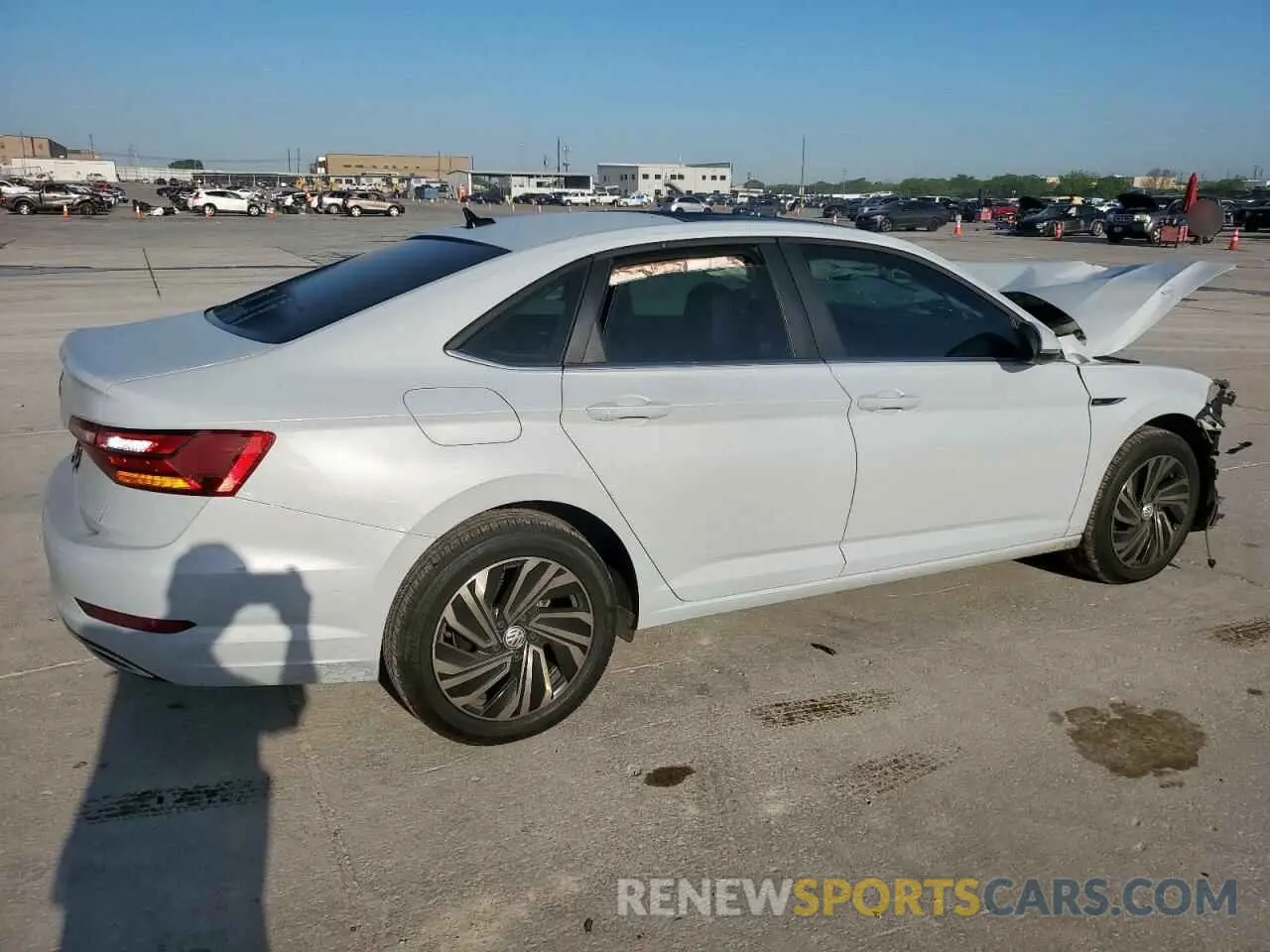 3 Photograph of a damaged car 3VWG57BUXKM097424 VOLKSWAGEN JETTA 2019