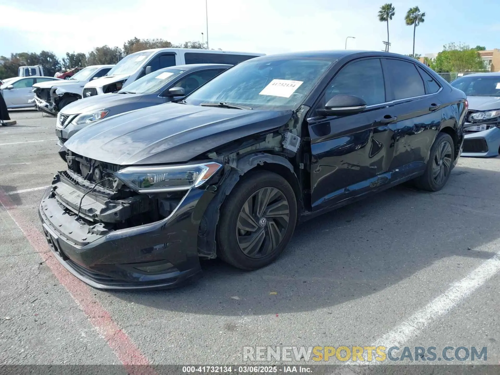 6 Photograph of a damaged car 3VWG57BUXKM160571 VOLKSWAGEN JETTA 2019