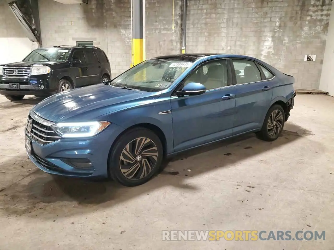 1 Photograph of a damaged car 3VWGB7BU3KM204192 VOLKSWAGEN JETTA 2019