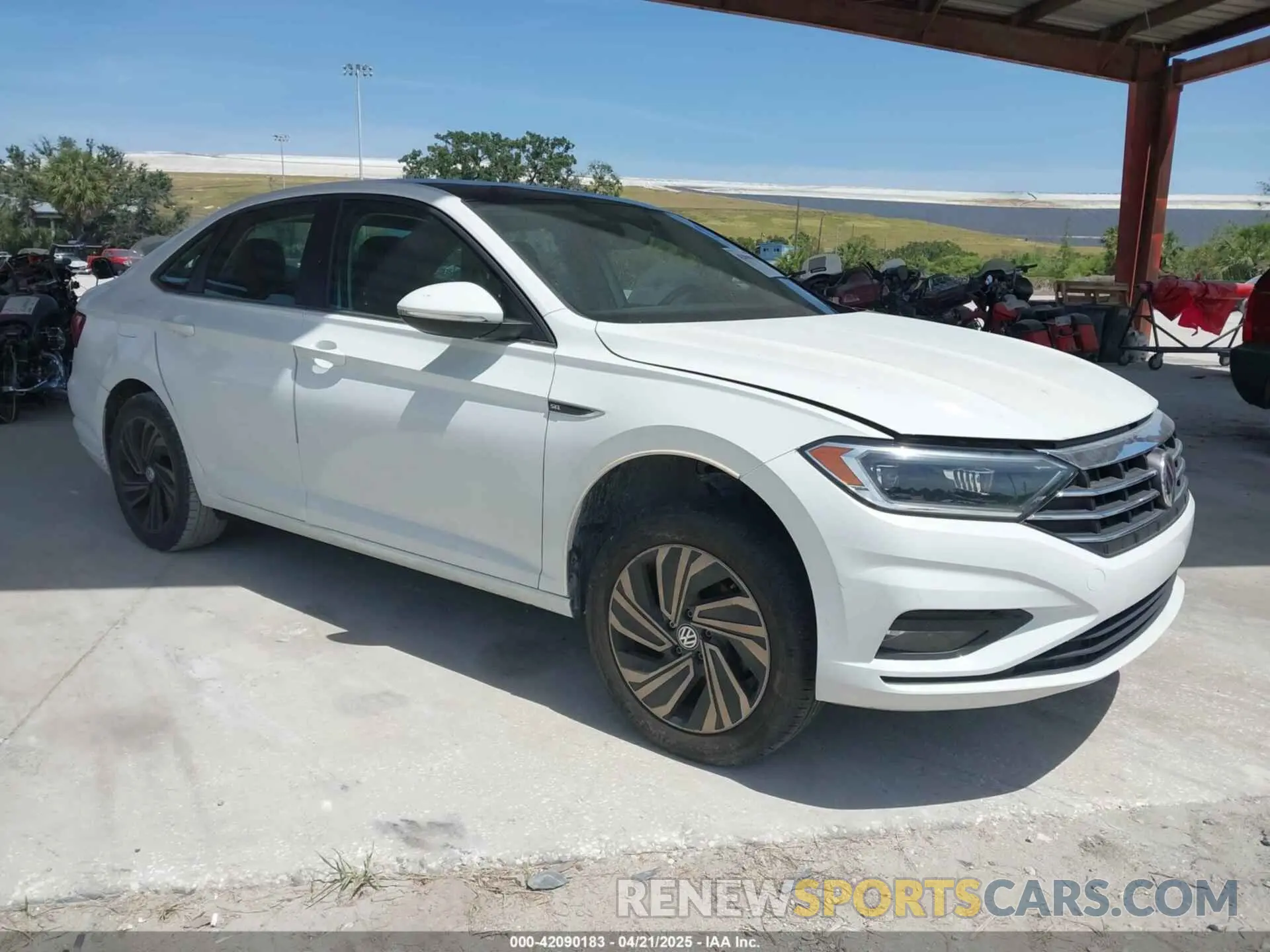 1 Photograph of a damaged car 3VWGB7BU6KM168451 VOLKSWAGEN JETTA 2019