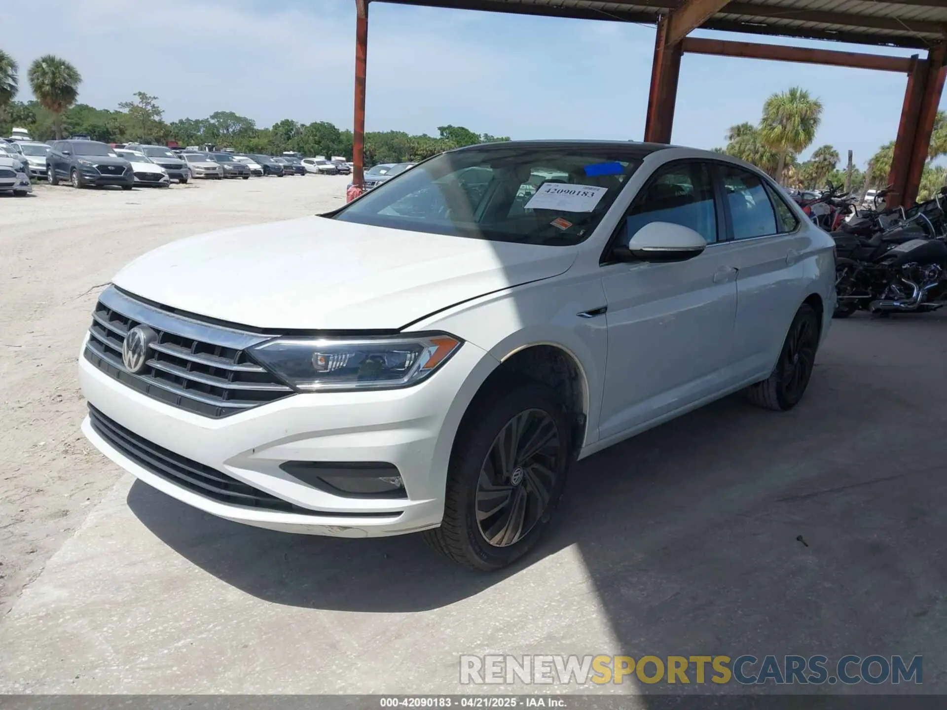 2 Photograph of a damaged car 3VWGB7BU6KM168451 VOLKSWAGEN JETTA 2019