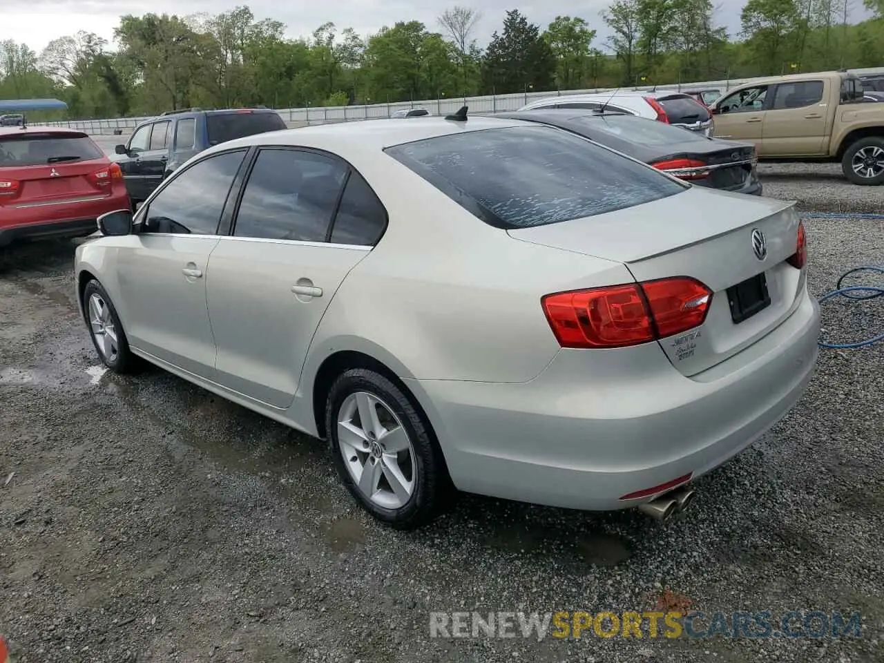 2 Photograph of a damaged car 3VWLL7AJ4BM098502 VOLKSWAGEN JETTA 2019