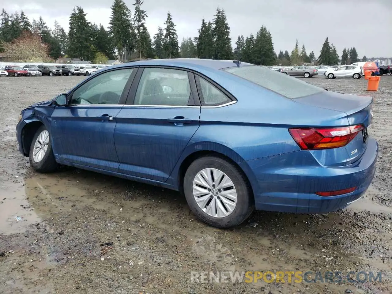 2 Photograph of a damaged car 3VWN57BU0KM014817 VOLKSWAGEN JETTA 2019