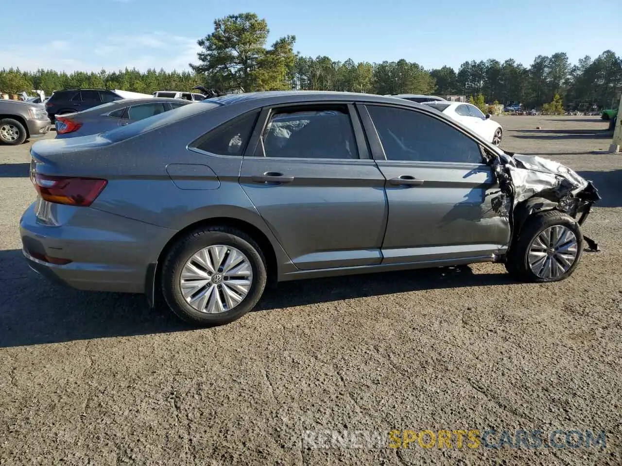 3 Photograph of a damaged car 3VWN57BU0KM030886 VOLKSWAGEN JETTA 2019