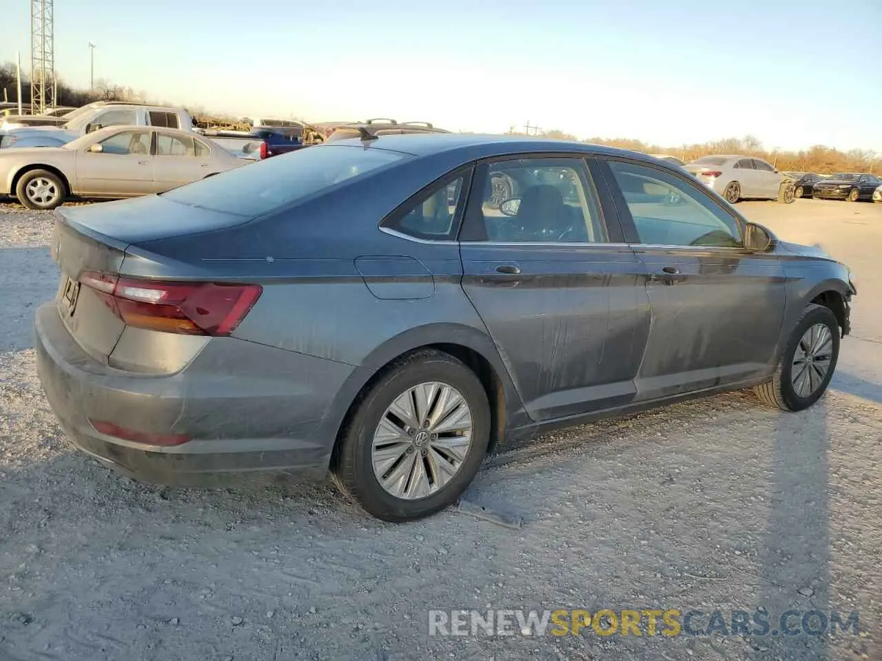 3 Photograph of a damaged car 3VWN57BU0KM205704 VOLKSWAGEN JETTA 2019
