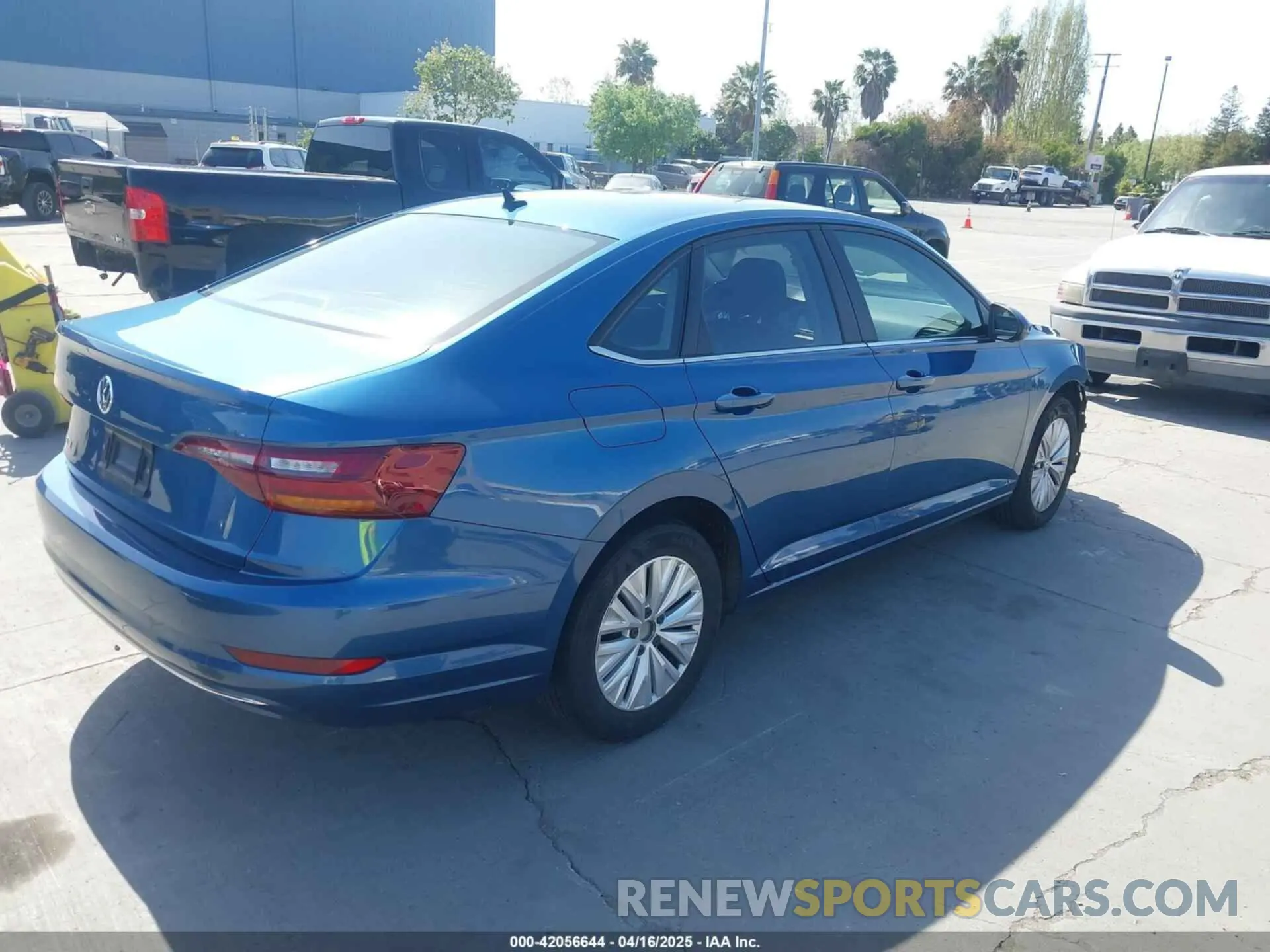4 Photograph of a damaged car 3VWN57BU1KM038009 VOLKSWAGEN JETTA 2019