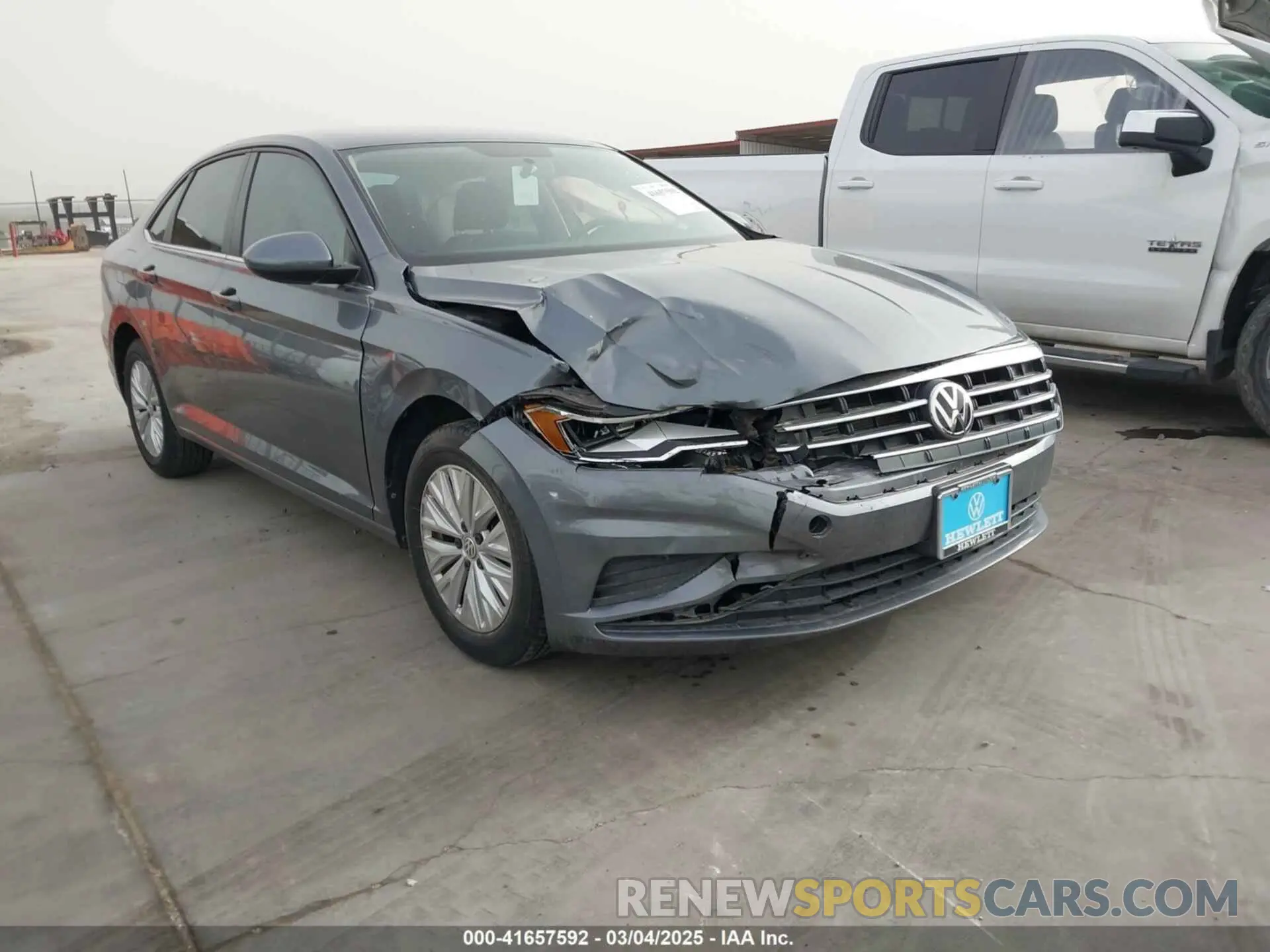 1 Photograph of a damaged car 3VWN57BU1KM259559 VOLKSWAGEN JETTA 2019