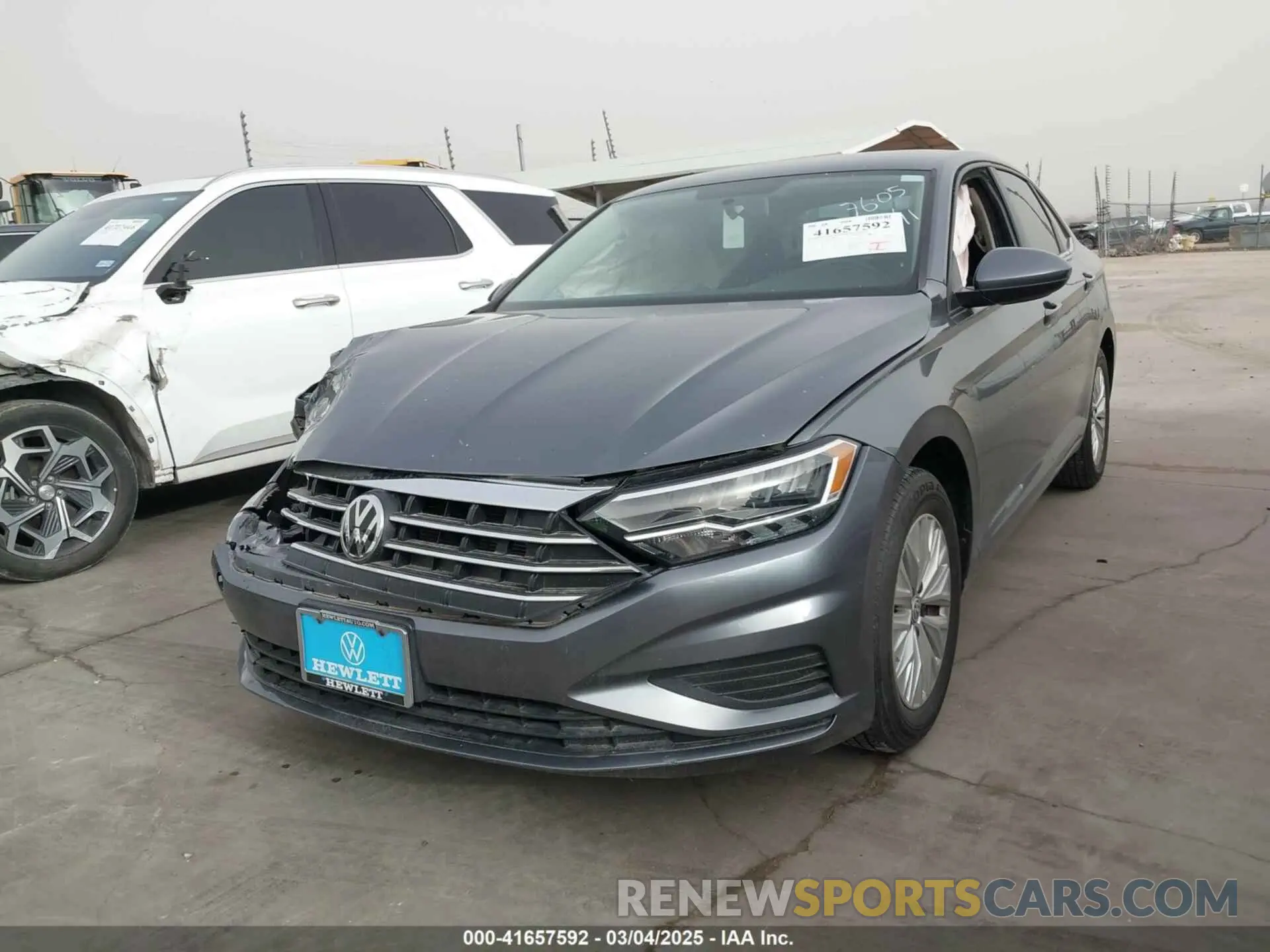 2 Photograph of a damaged car 3VWN57BU1KM259559 VOLKSWAGEN JETTA 2019