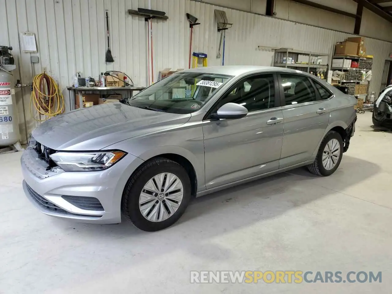 1 Photograph of a damaged car 3VWN57BU2KM264026 VOLKSWAGEN JETTA 2019