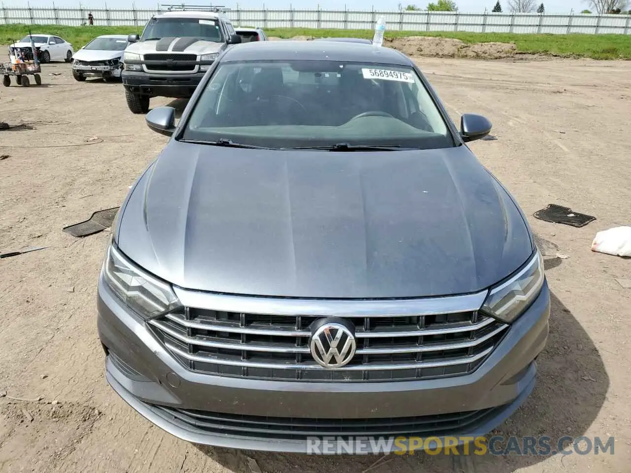 5 Photograph of a damaged car 3VWN57BU3KM006243 VOLKSWAGEN JETTA 2019