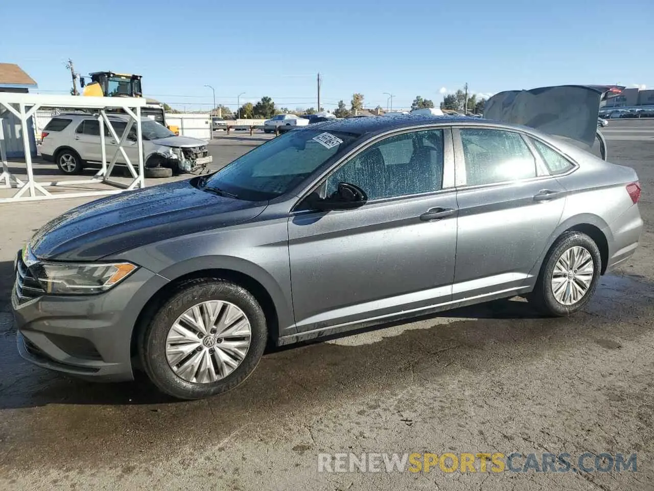 1 Photograph of a damaged car 3VWN57BU3KM162525 VOLKSWAGEN JETTA 2019