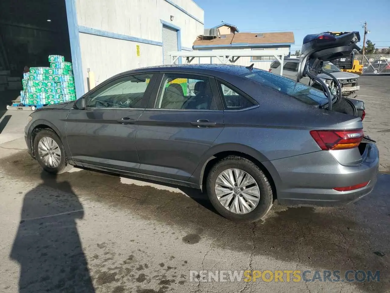 2 Photograph of a damaged car 3VWN57BU3KM162525 VOLKSWAGEN JETTA 2019