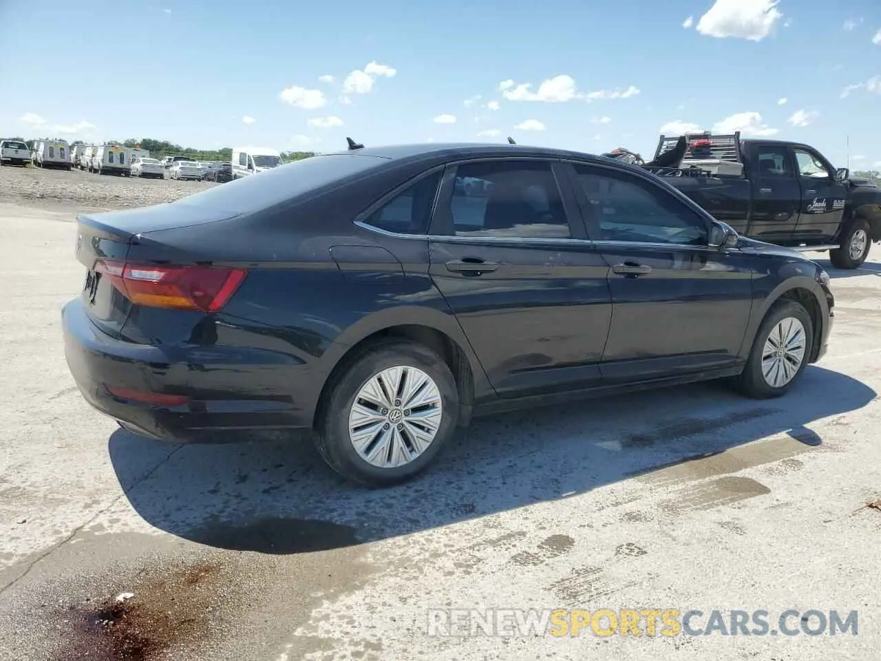 3 Photograph of a damaged car 3VWN57BU3KM242732 VOLKSWAGEN JETTA 2019