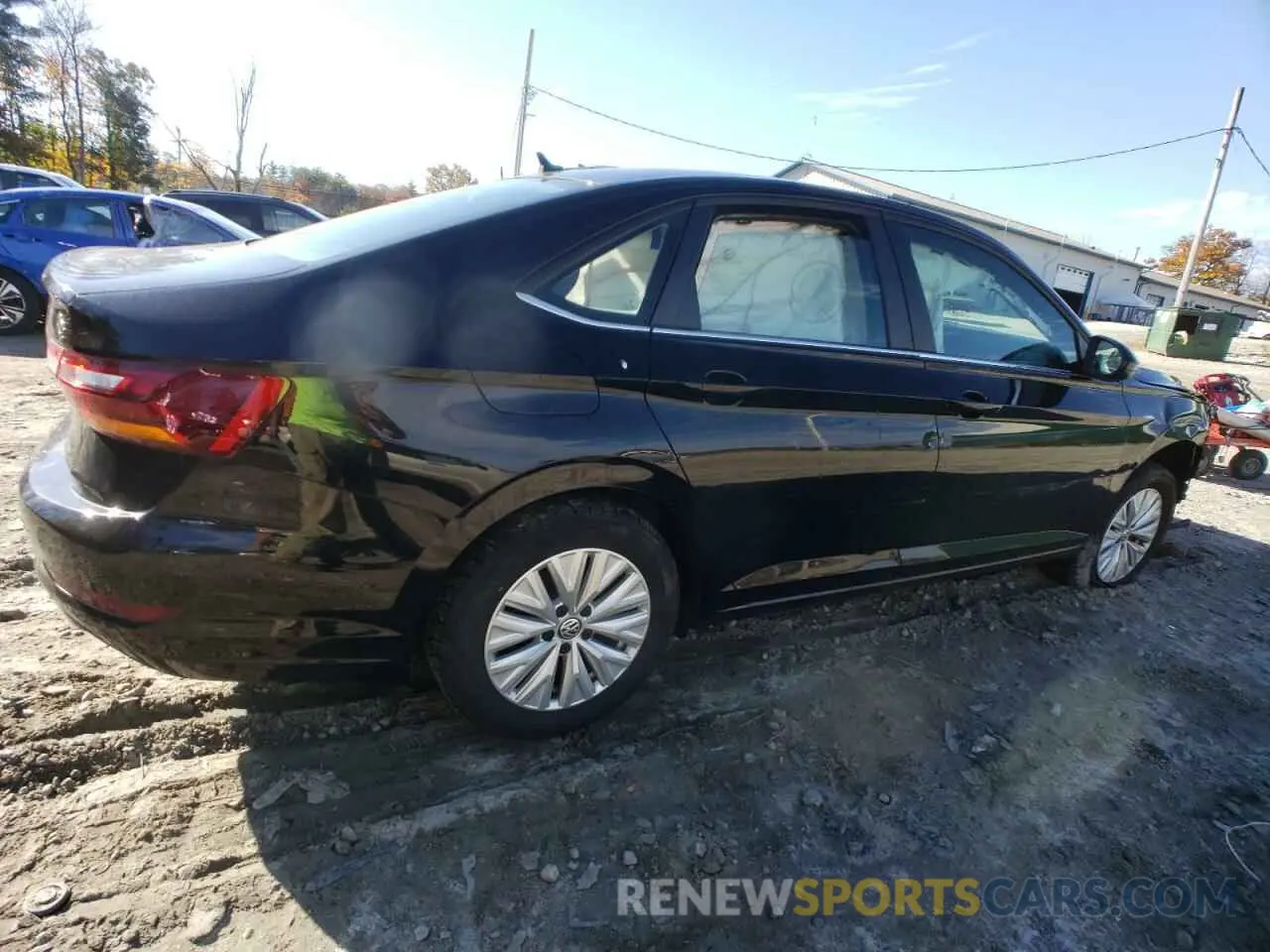 3 Photograph of a damaged car 3VWN57BU4KM046542 VOLKSWAGEN JETTA 2019