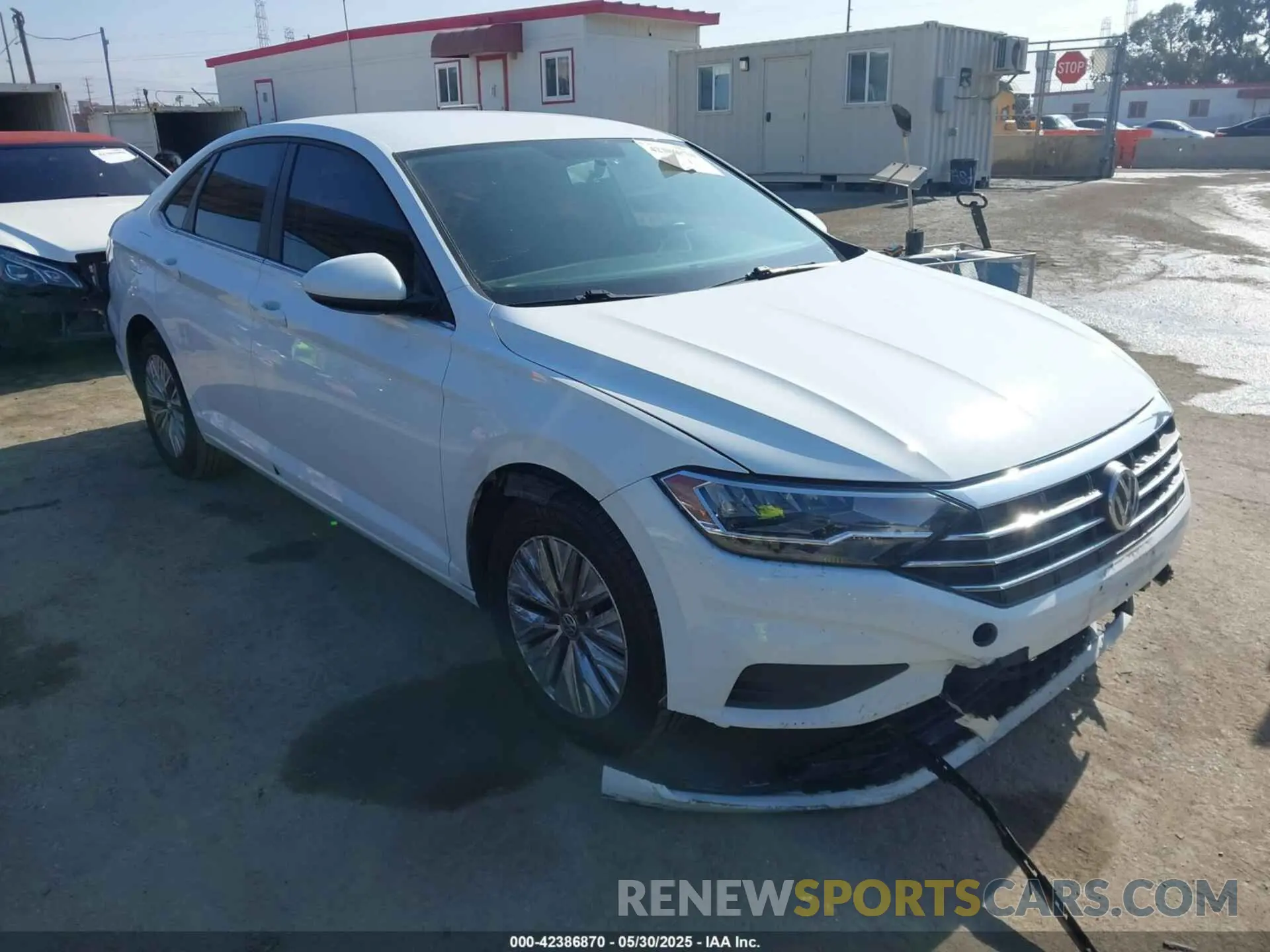 1 Photograph of a damaged car 3VWN57BU4KM177874 VOLKSWAGEN JETTA 2019