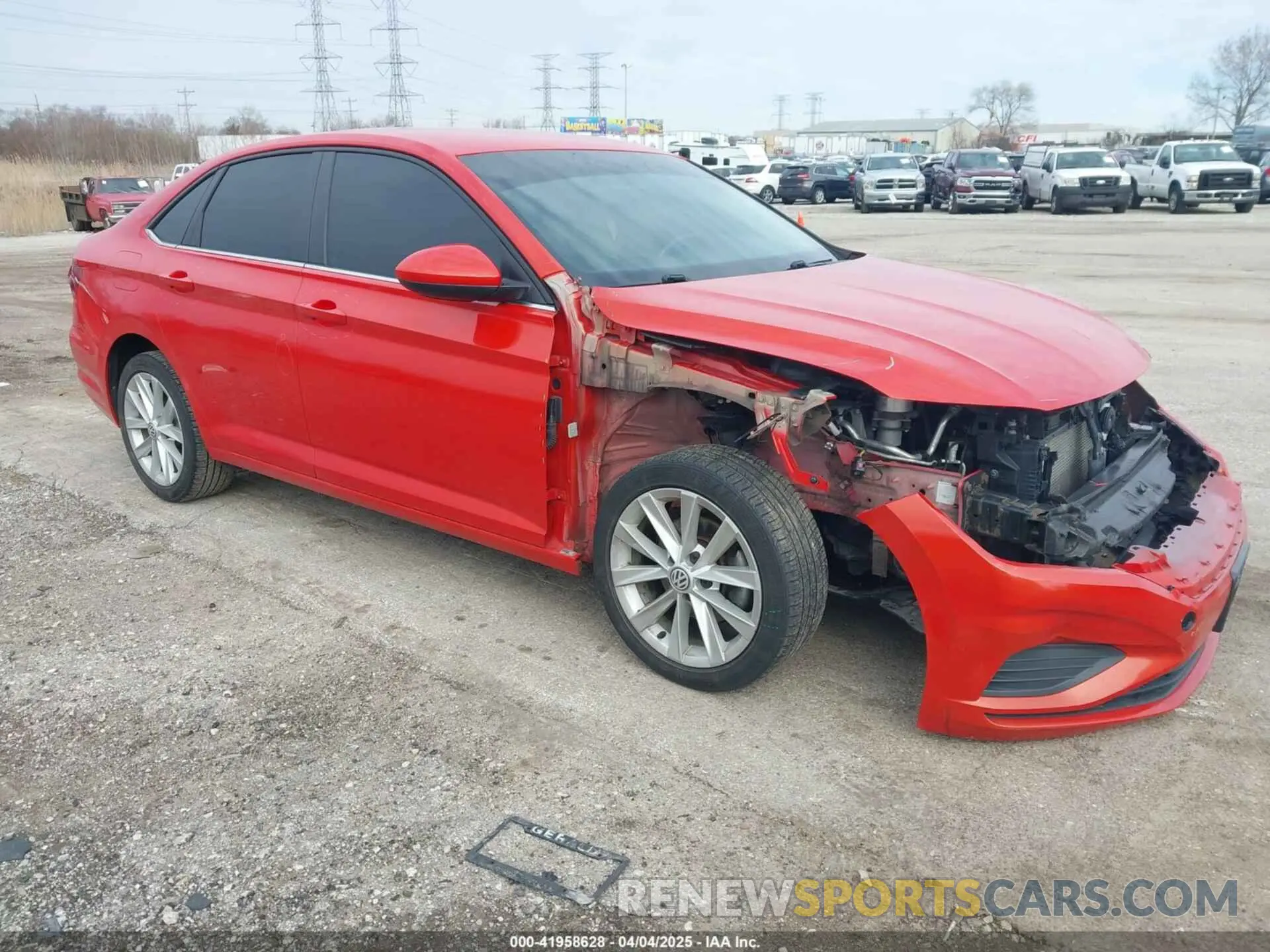 1 Photograph of a damaged car 3VWN57BU4KM211294 VOLKSWAGEN JETTA 2019