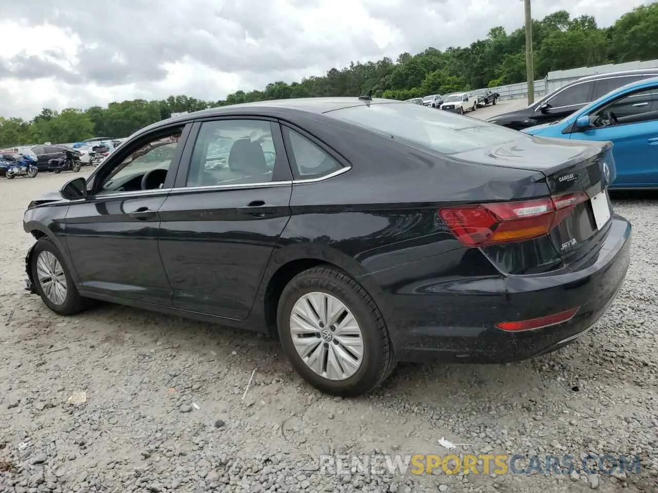 2 Photograph of a damaged car 3VWN57BU5KM101001 VOLKSWAGEN JETTA 2019