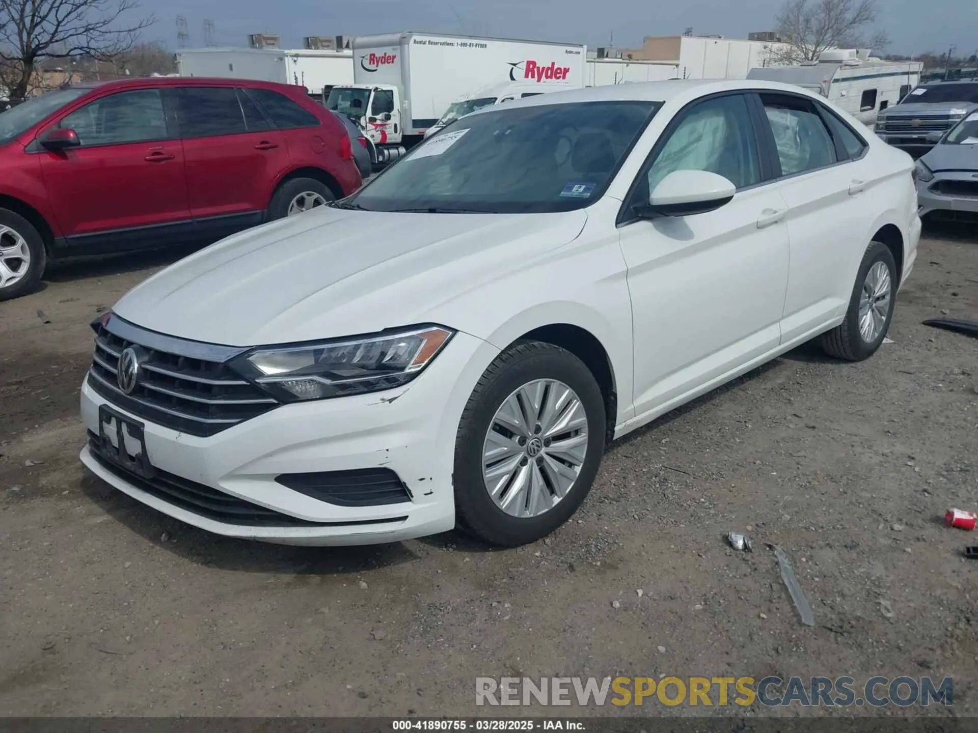 2 Photograph of a damaged car 3VWN57BU6KM114839 VOLKSWAGEN JETTA 2019