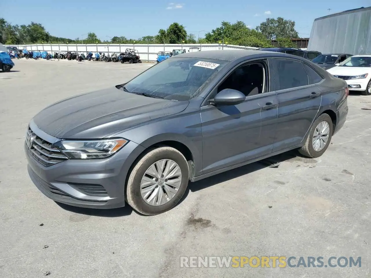 1 Photograph of a damaged car 3VWN57BU7KM259713 VOLKSWAGEN JETTA 2019