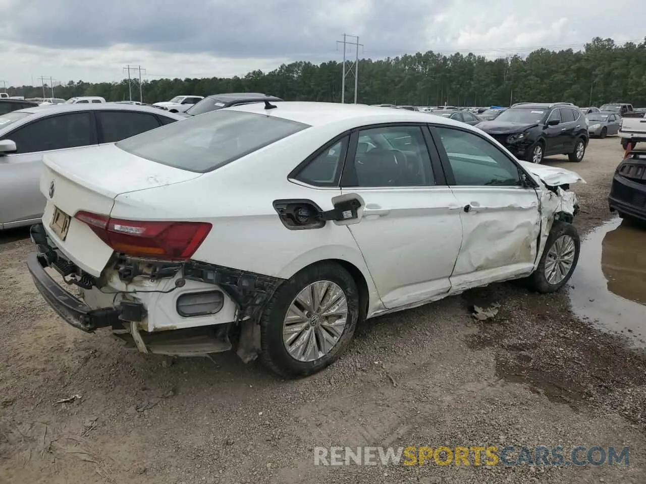 3 Photograph of a damaged car 3VWN57BU8KM110856 VOLKSWAGEN JETTA 2019