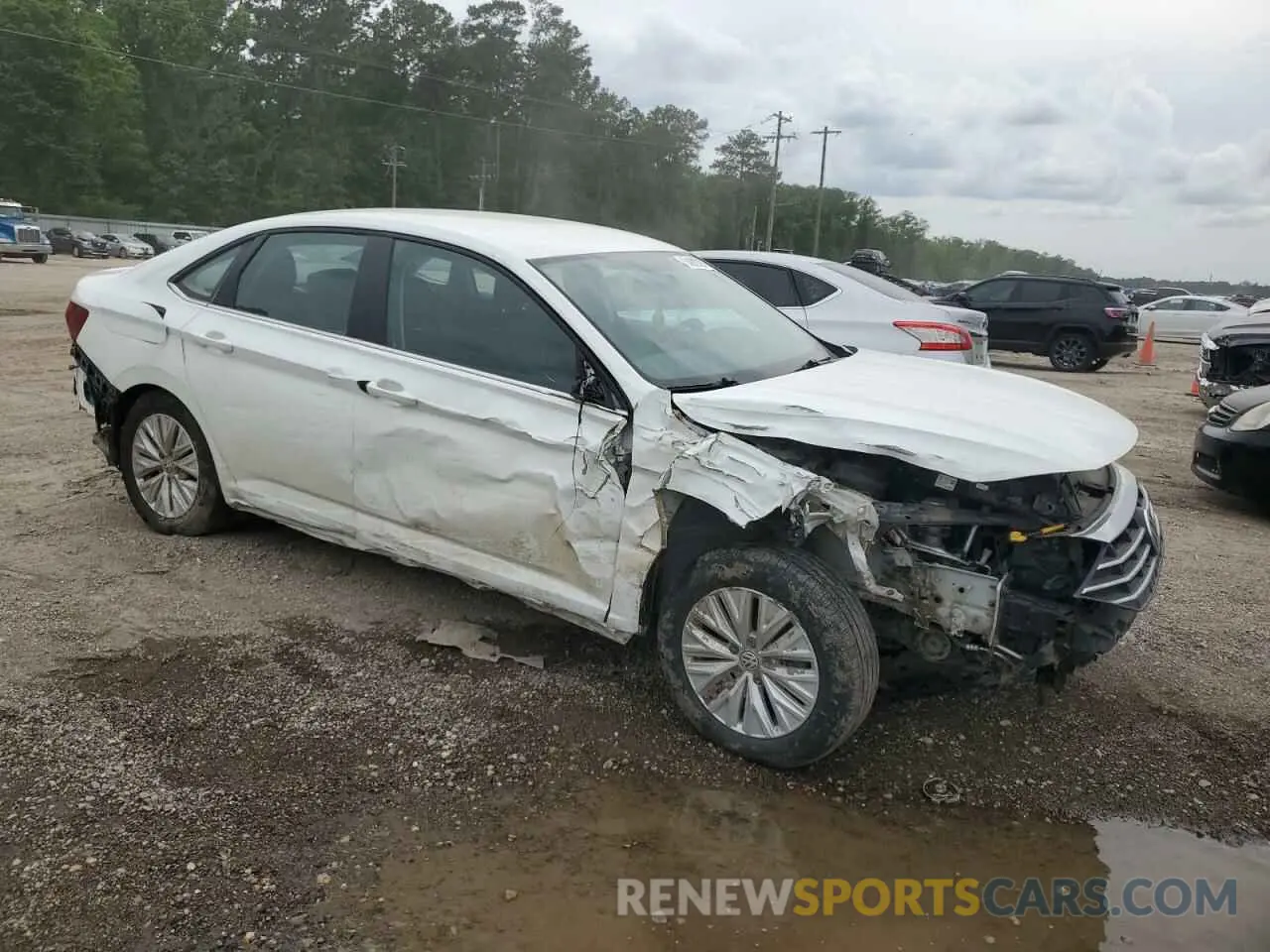 4 Photograph of a damaged car 3VWN57BU8KM110856 VOLKSWAGEN JETTA 2019