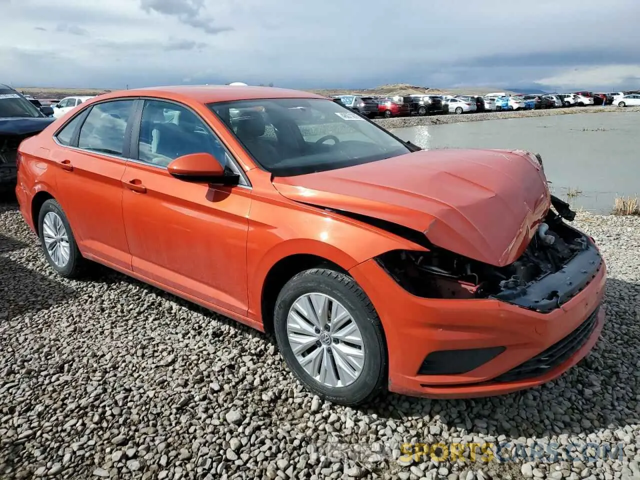 4 Photograph of a damaged car 3VWN57BU9KM096630 VOLKSWAGEN JETTA 2019