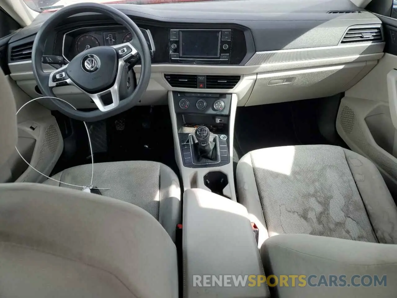 8 Photograph of a damaged car 3VWN57BU9KM096630 VOLKSWAGEN JETTA 2019
