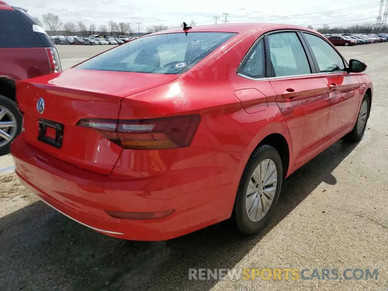 3 Photograph of a damaged car 3VWN57BU9KM244033 VOLKSWAGEN JETTA 2019