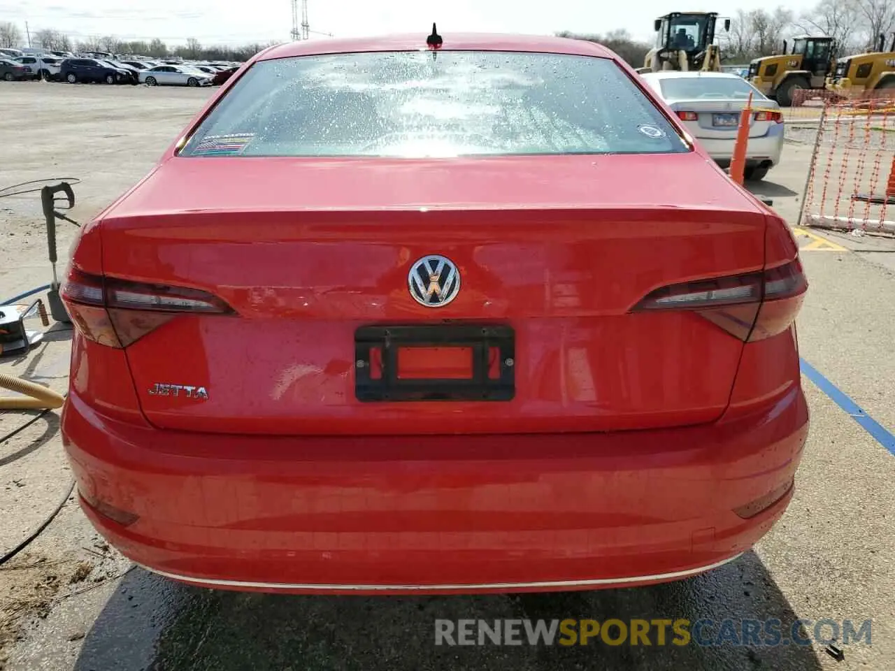 6 Photograph of a damaged car 3VWN57BU9KM244033 VOLKSWAGEN JETTA 2019