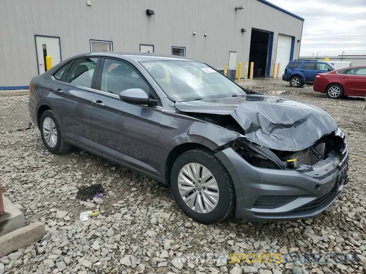 4 Photograph of a damaged car 3VWN57BU9KM251614 VOLKSWAGEN JETTA 2019