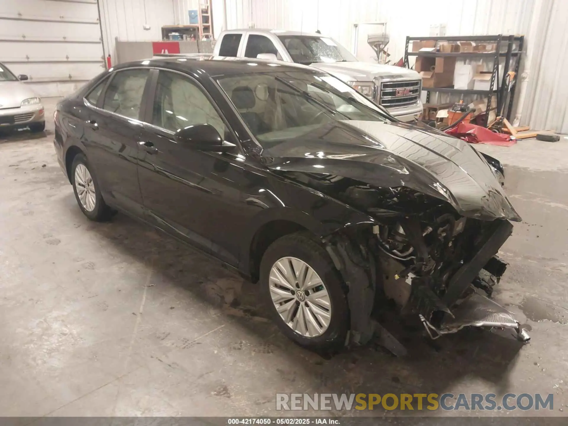 1 Photograph of a damaged car 3VWN57BU9KM265948 VOLKSWAGEN JETTA 2019