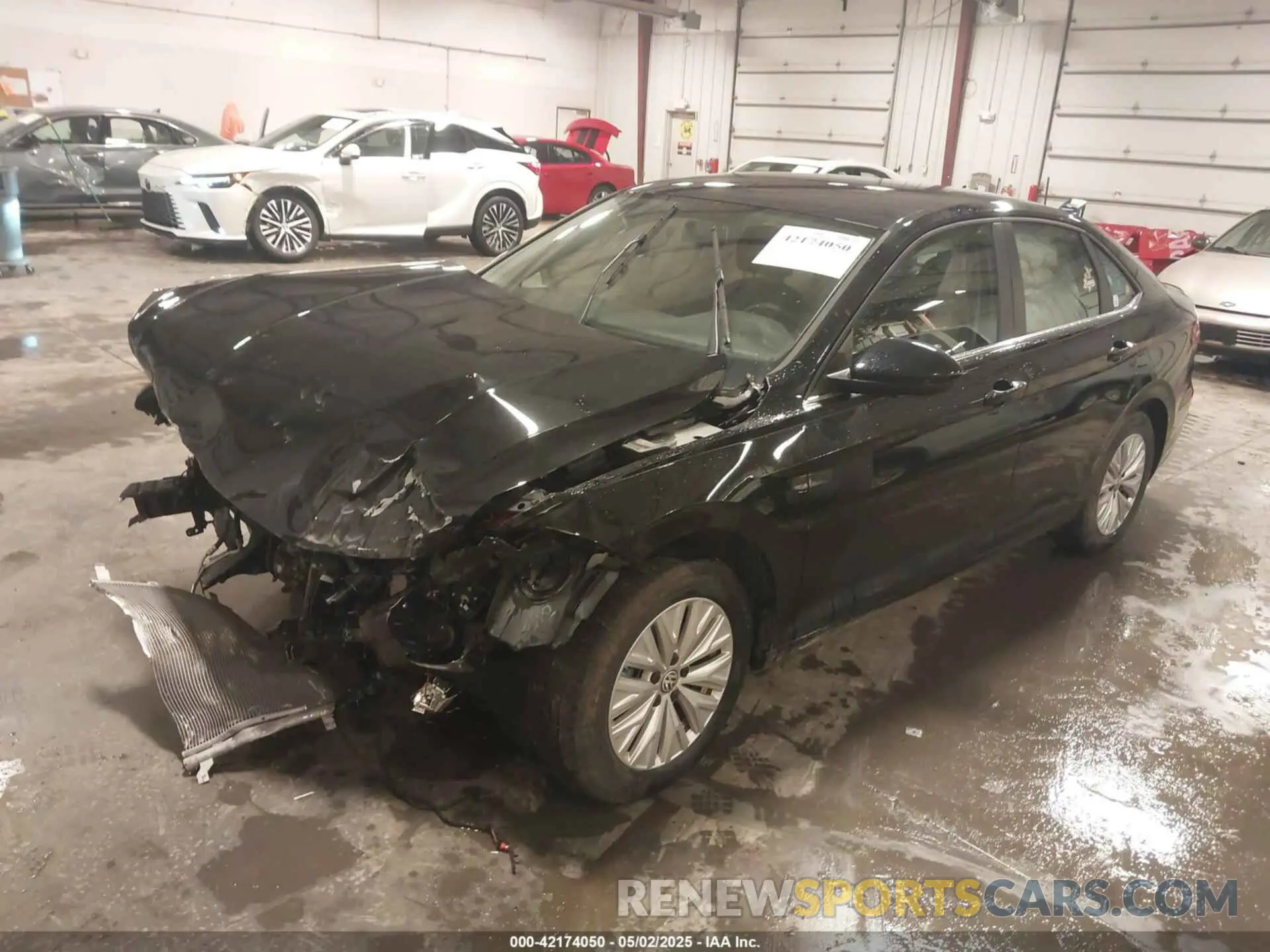 2 Photograph of a damaged car 3VWN57BU9KM265948 VOLKSWAGEN JETTA 2019