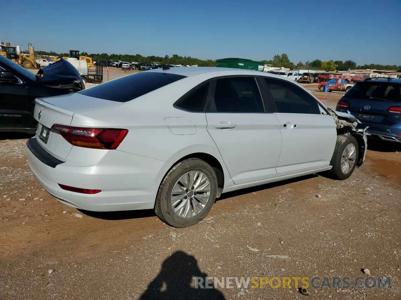 3 Photograph of a damaged car 3VWN57BUXKM007339 VOLKSWAGEN JETTA 2019